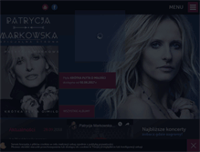 Tablet Screenshot of patrycjamarkowska.com